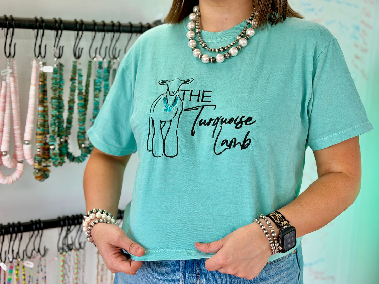 COMFORT COLOR CROP TEE
