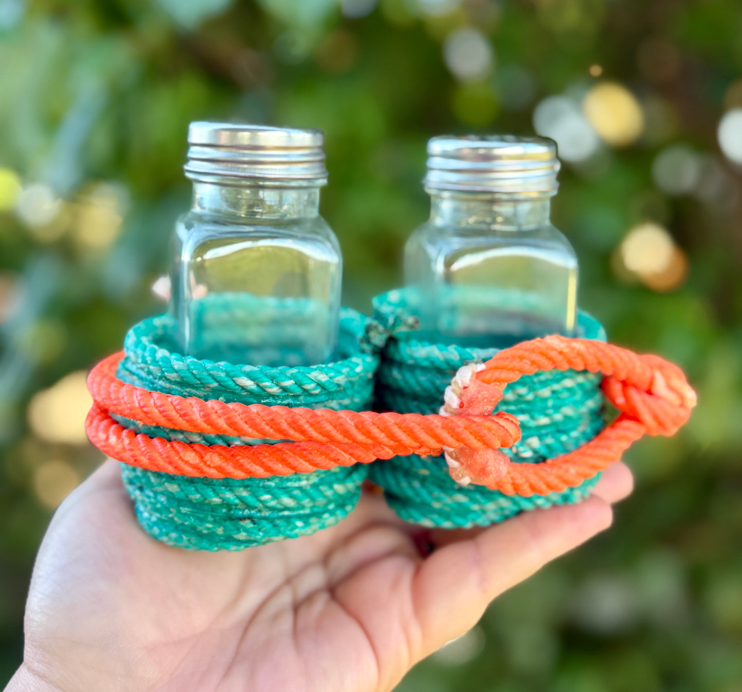Rope Salt & Pepper Set