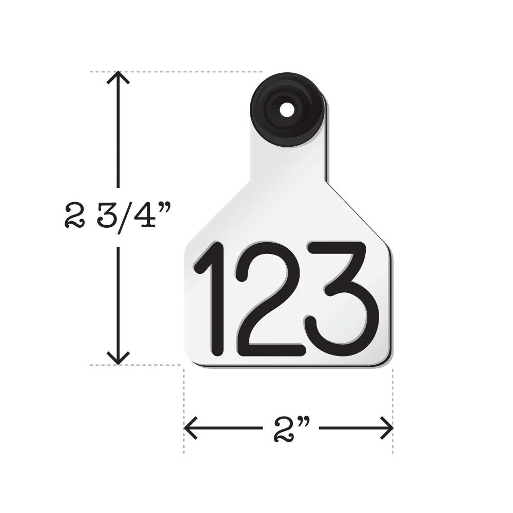 *PRE-ORDER* Custom Livestock Ear Tag + Matching Pendant Set