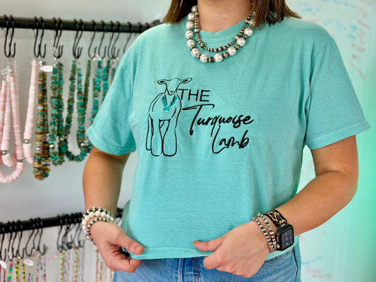 COMFORT COLOR CROP TEE