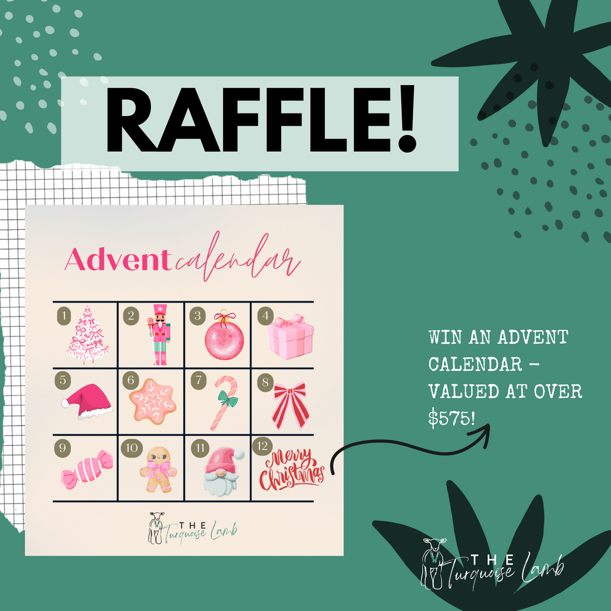 ADVENT CALENDAR RAFFLE