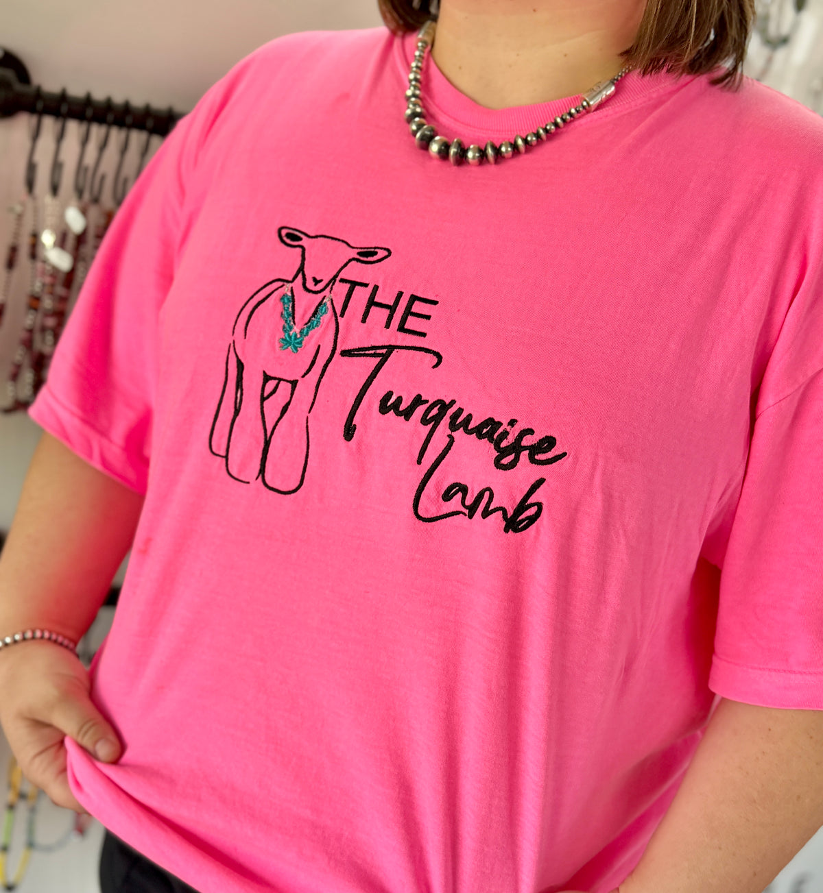 easify-addon-variant:Pink Comfort Color T-Shirt