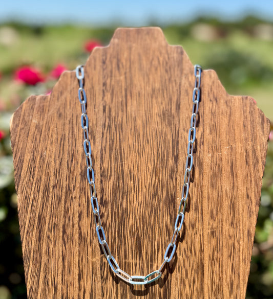 LARGE PAPERCLIP CHAIN