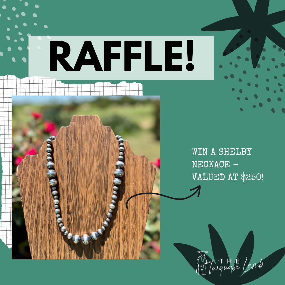 SHELBY RAFFLE – The Turquoise Lamb